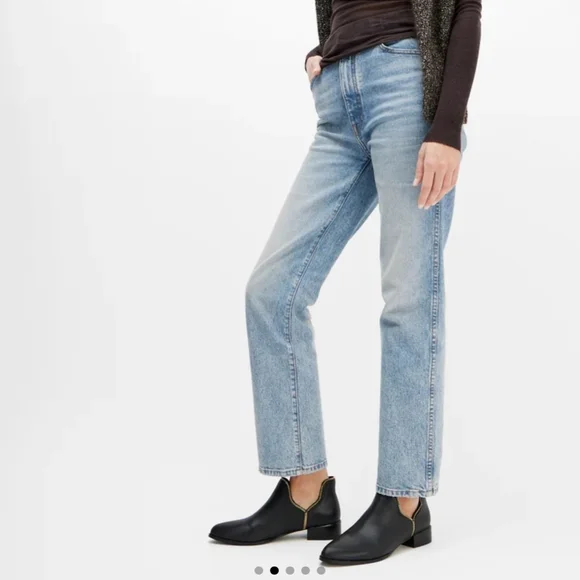 NWT SENSO Black Leather Ankle Boots with Gold Trim – EU 38 – BNIB - Picture 2 of 10